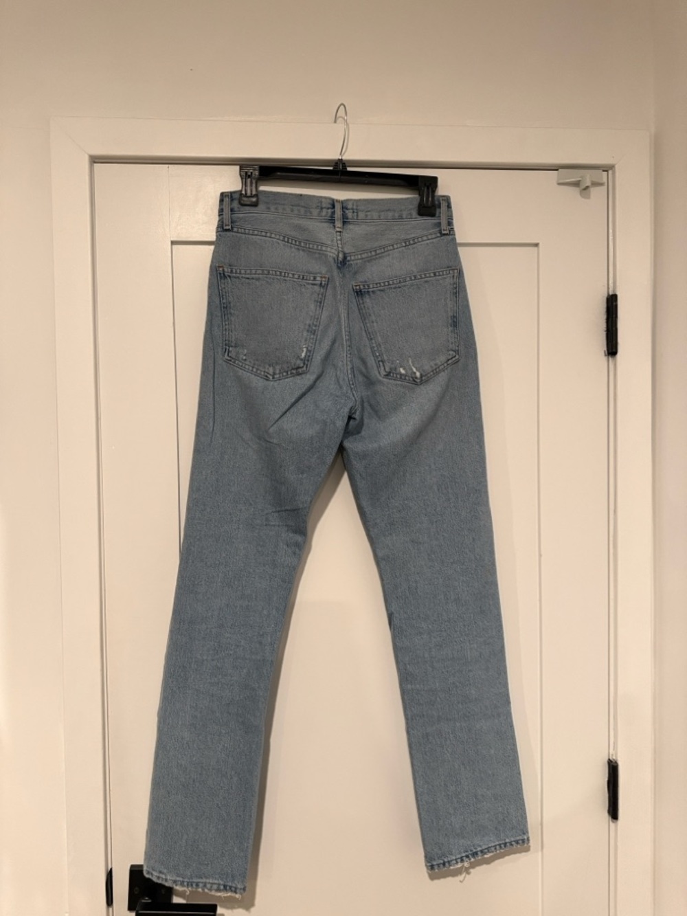 Agolde Lana Mid Rise Straight Jeans - Picture 6 of 7